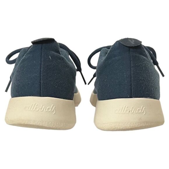 Allbirds Men's Wool Runners, Blue, Size 10 - Picture 10 of 11